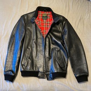 Black Schott Leather Jacket by Supreme